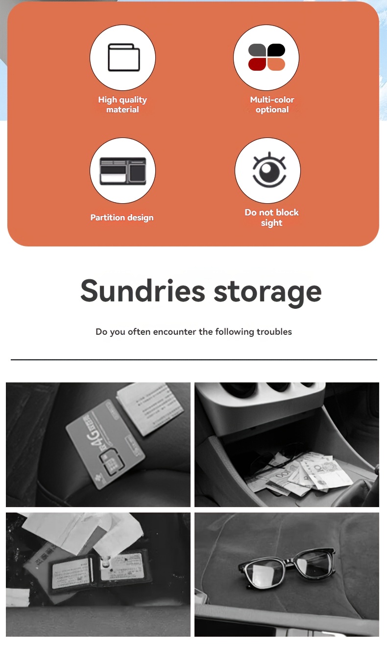 sunshade accessories glasses storage Product details 1