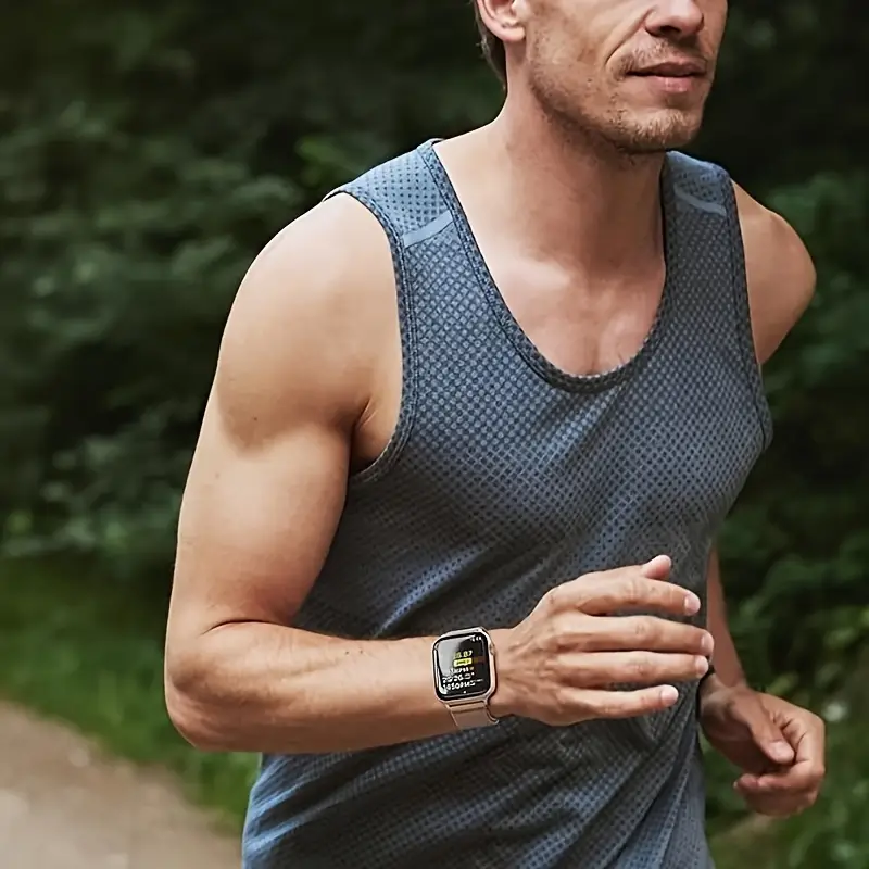 bracelets   en acier inoxydable pour for iwatch series ultra 9/8/se/7/6/5/4/3/2/1 - fermoir magnétique, bracelet en     à leau compatible avec les modèles 49 mm/45 mm/ /42 mm/41 mm/40 mm/38 mm détails 9