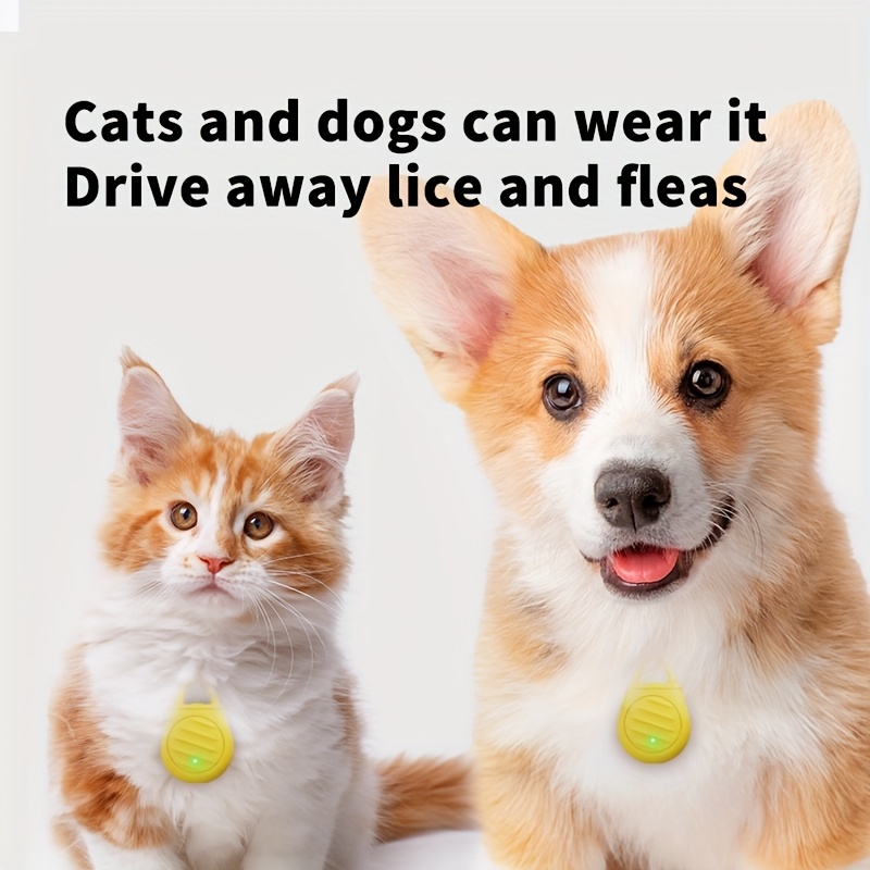 Pet Ultrasonic Pest Repeller, Ultrasonic Control of Cat And Dog Fleas, Dog Fleas, Anti-Tick Flea Pendant Automatically Protects Your Pet, Outdoor And Indoor Insect Repellent Provides Ultrasound, Making Fleas, Ants - Image 8