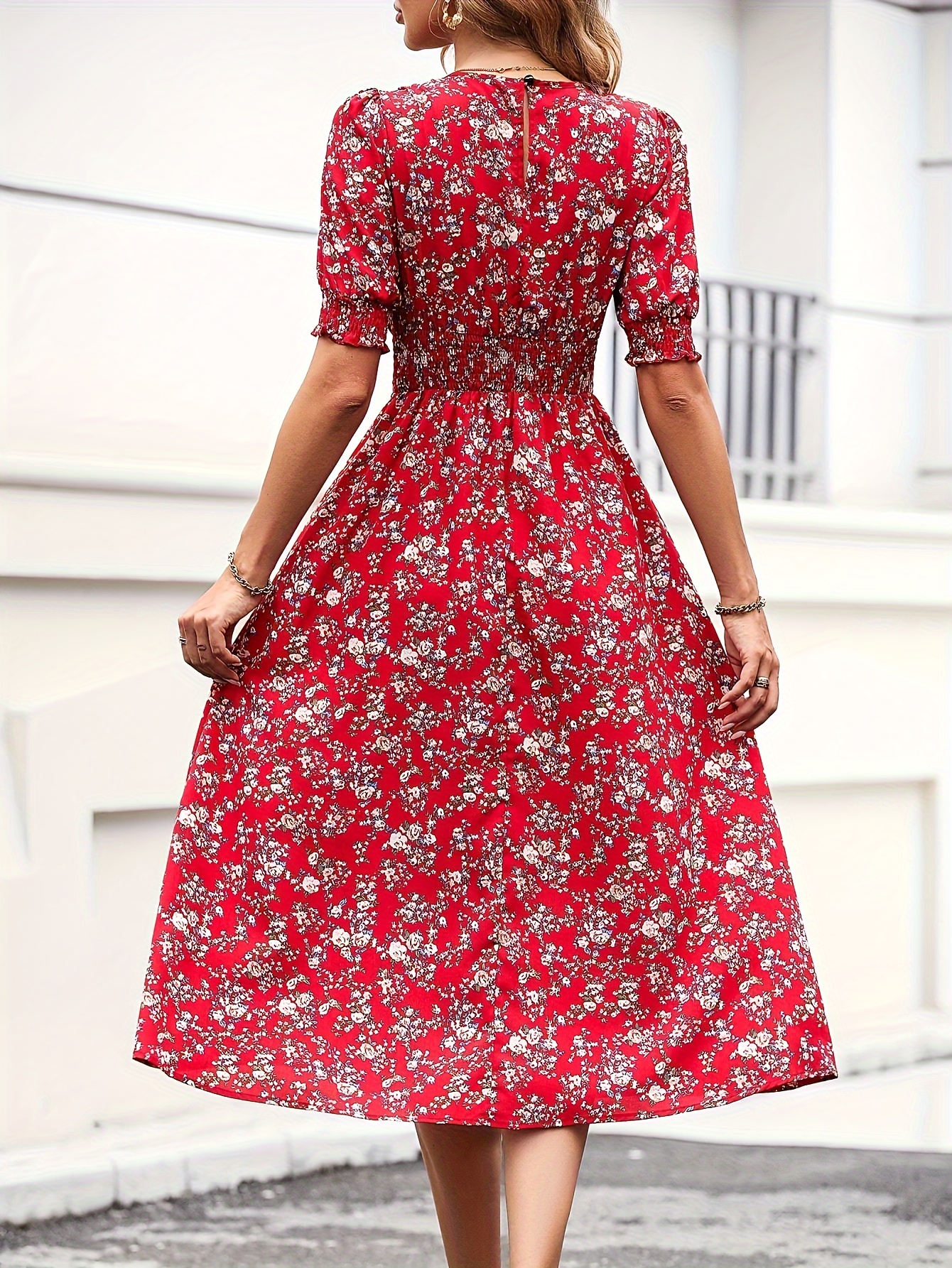 chinese dress ladies Tilly Shirred Maxi Dress main image 0