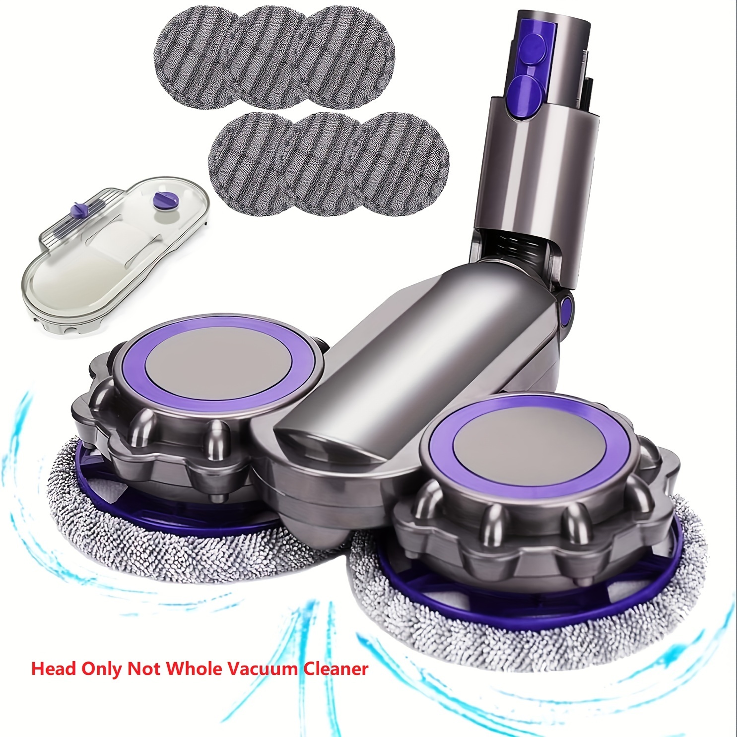 Mop Head Compatible With V7 V8 V10 V11 V15 Vacuum - Temu
