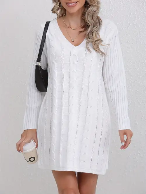 plus size sweater dress sold on Temu United States plus size sweater dress sold on Temu United States