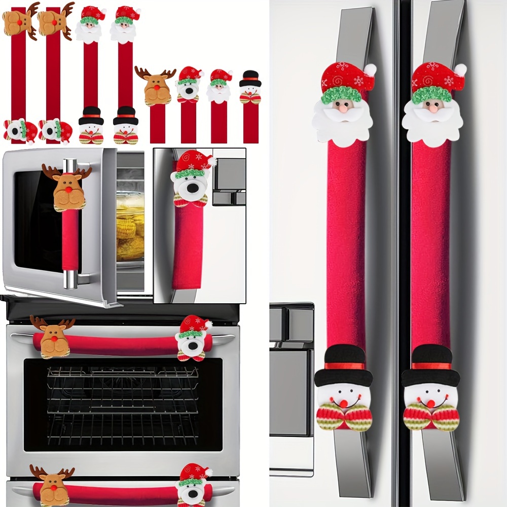 

Christmas Refrigerator - 4/8pcs, & Reusable, , , Dishwasher - Prevents , ,