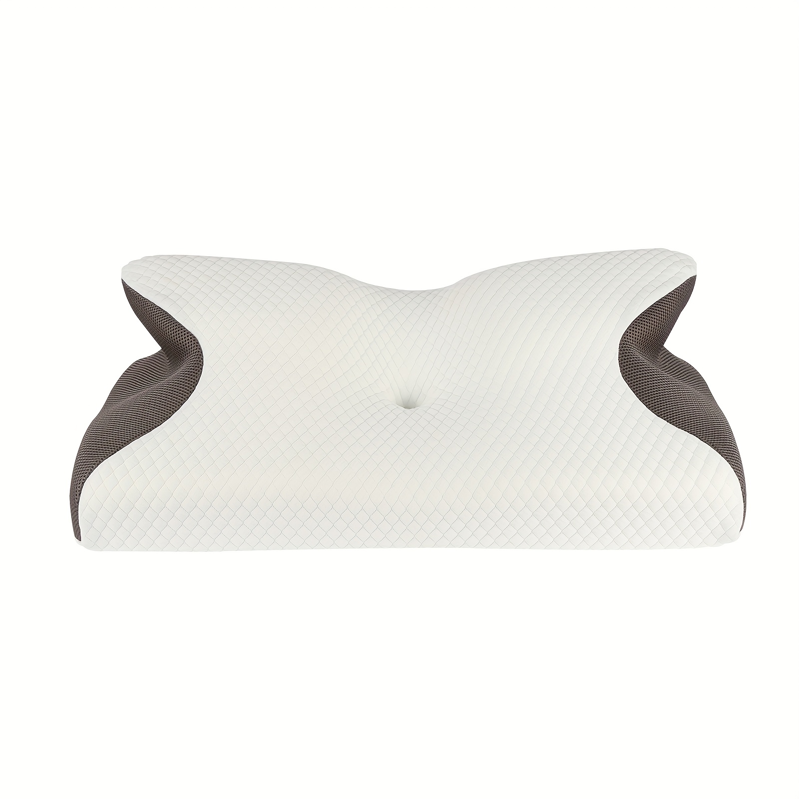 Ergonomic Neck Pillow,, Relief, Ergonomic Pillow For Side, Back And Stomach Sleepers, 58 X 37 X 14cm