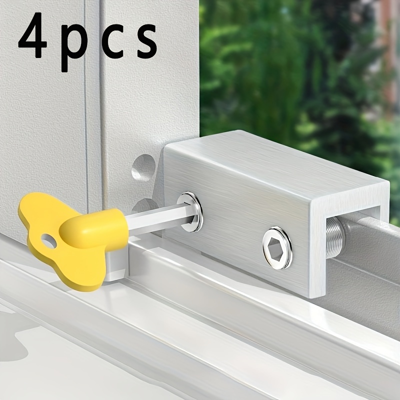 Sliding Window Locks with Key, Aluminum Alloy Security Lock