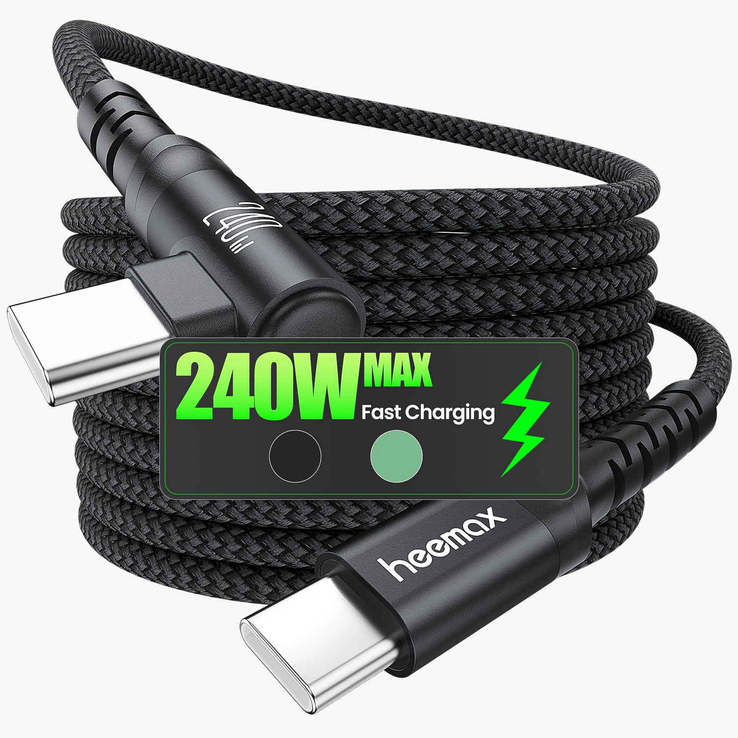 Image of Type C To Type C Fast Charge Cable For Iphone 17/16/15 Series, C To C 240w Fast Charging Cord, Usb C To Usb C Fast Charger Connectors, Typec Charger Cable