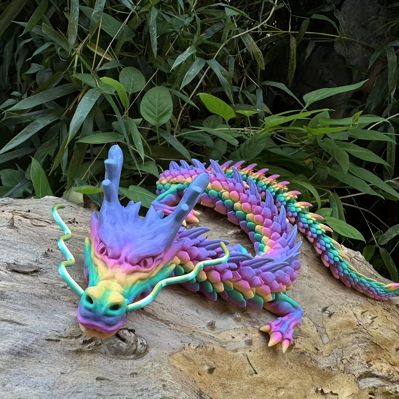 

90cm / 35.43inch And 60cm / 23.62inch 3d Printed Chinese Dragon, Dragon, Movable , Creative Collectible Toy That Shaped, Anime Model, Decoration Desktop Decoration