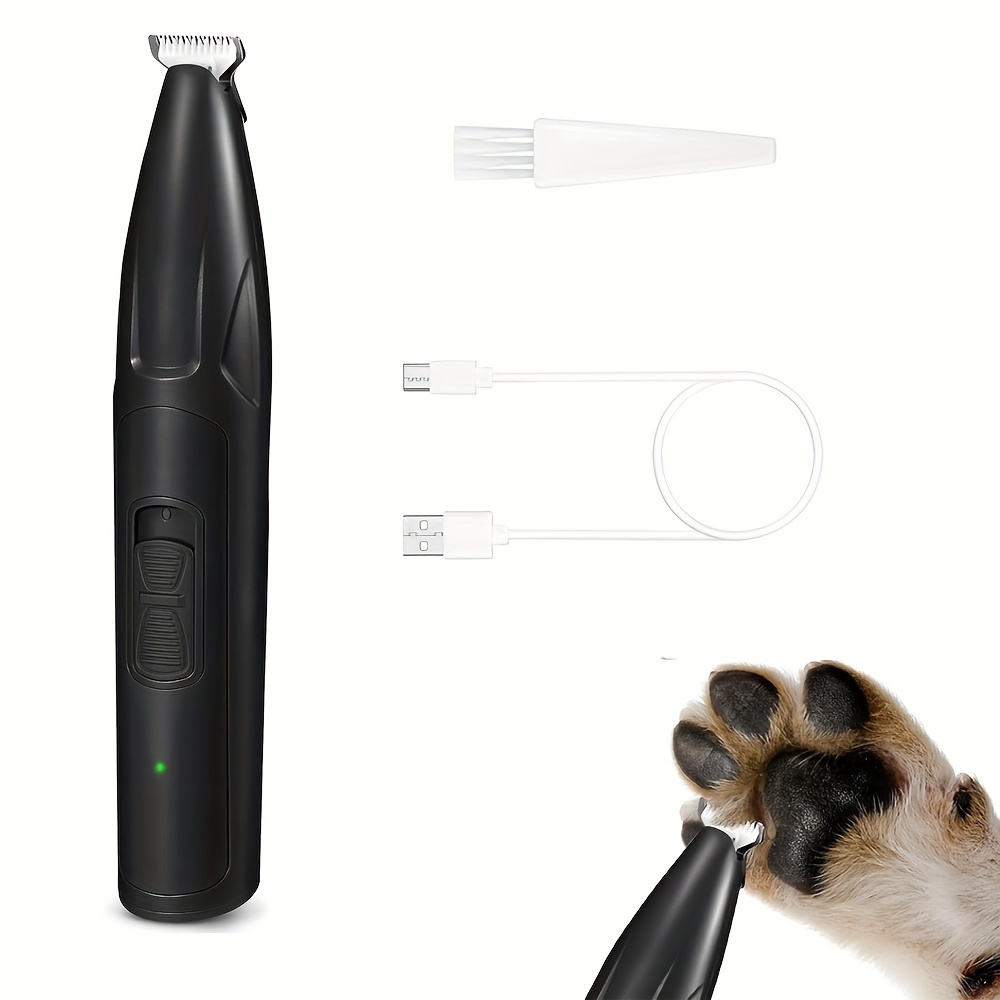 

Dog Clippers For Grooming, 2 Speed Low Noise Cordless Dog Paw Trimmer, Rechargeable Small Pet Hair Trimmer For Grooming, Cat Hair Clippers Shaver , Eyes, Ears, Face, Rump