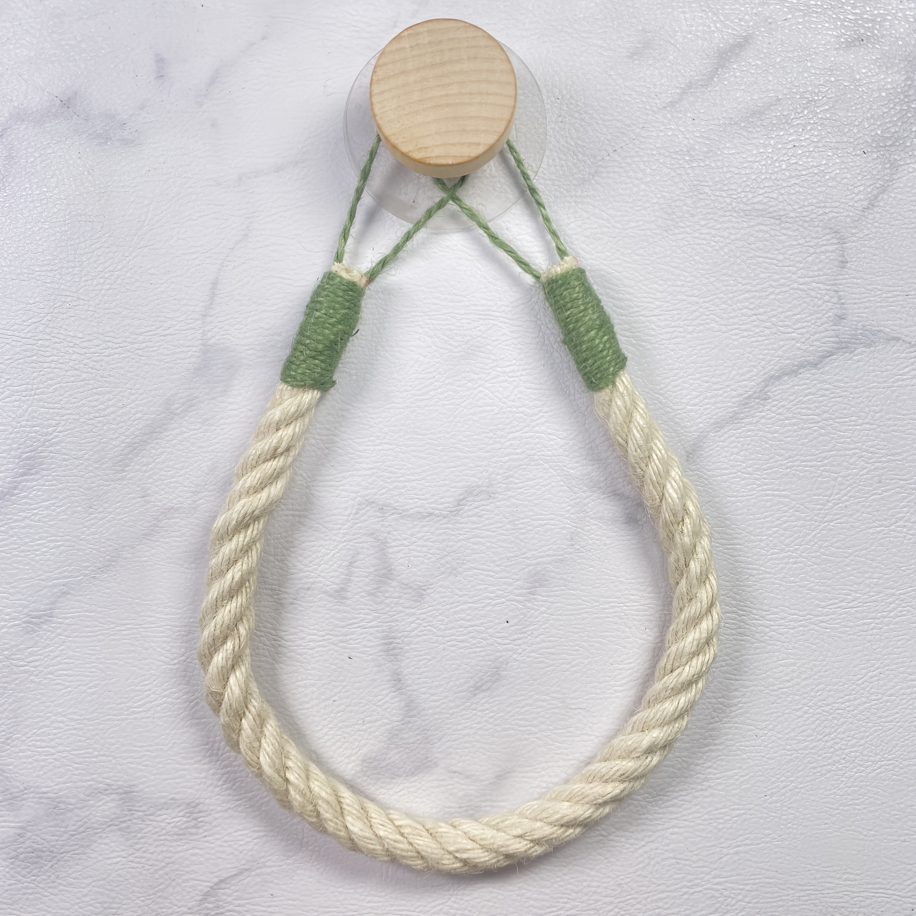 Creative Handmade Woven Tissue Holder For The Bathroom, Self-adhesive Towel Rack, Without Drilling, Suitable For Minimalist Home Decor In Bathrooms And Kitchens