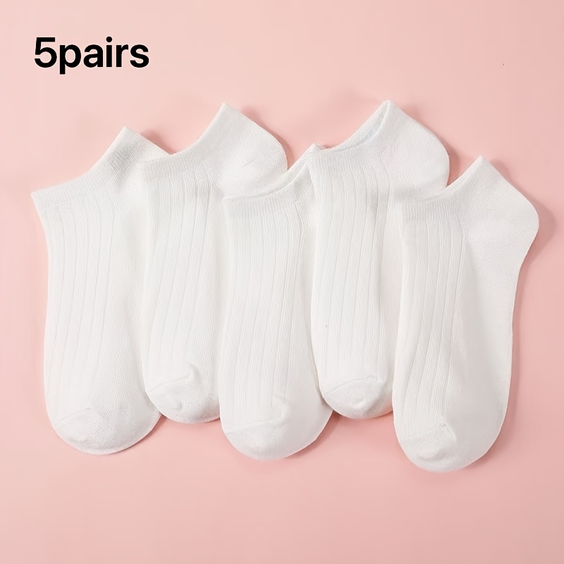 

5/10 Pairs Unisex , /summer Comfortable Ankle , 's Low Cut , , Washable & Dry