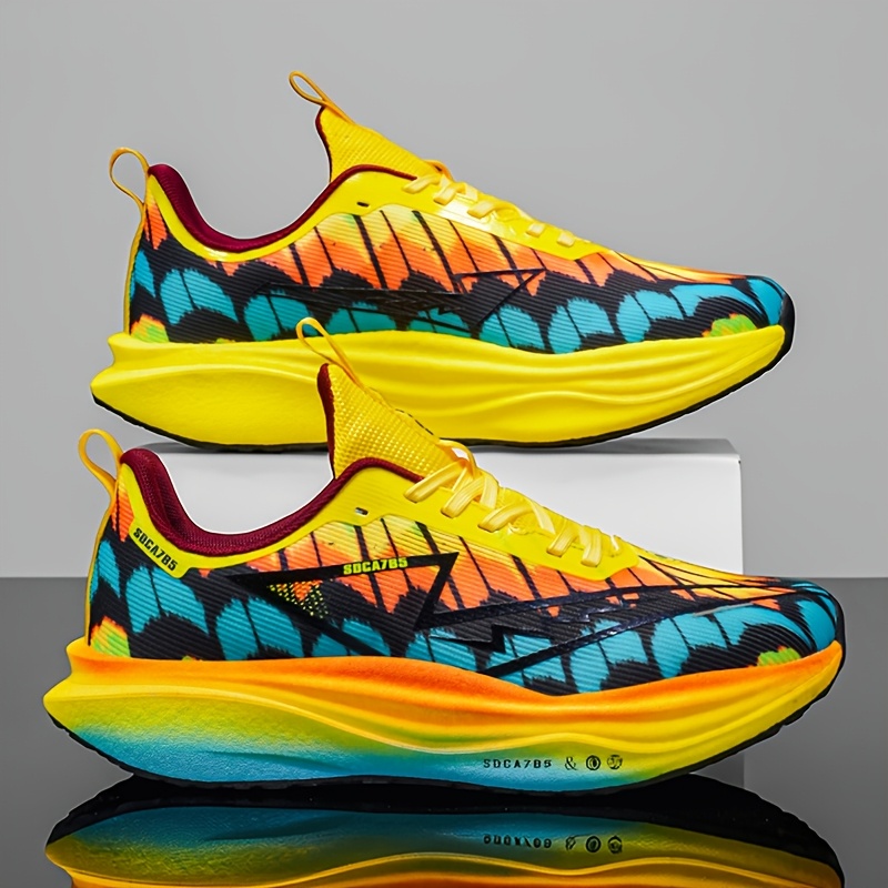 Unisex Lightweight Breathable Running Shoes, Carbon Plate Technology