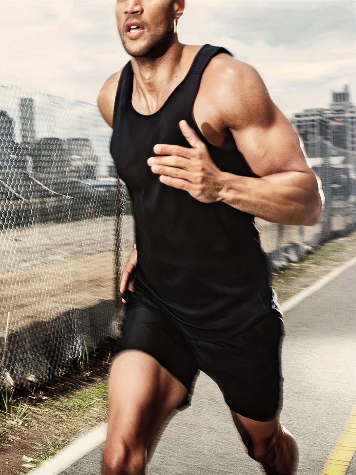 Ubuy In Gym Shorts Men's Clothing Pack Mens Athletic Shorts Inch - Main Image