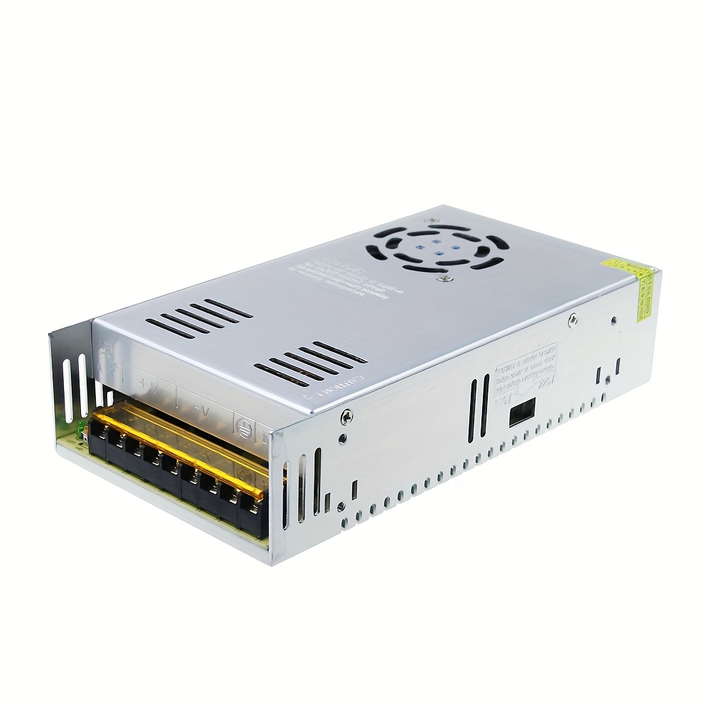 TEMU Alitove 24v 15a Power Supply, Isolation Transformer, Universal Regulated Switching Transformer Adapter Led Driver 110v/220v Ac Input For Led