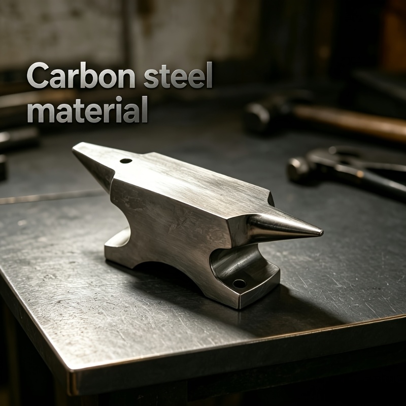 TEMU Stainless Steel Horn Anvil Block, Rustproof Wear-resistant Jewelry , Tool For Hammering And Shaping Metal Wires, Rings, Earrings And Bracelets,