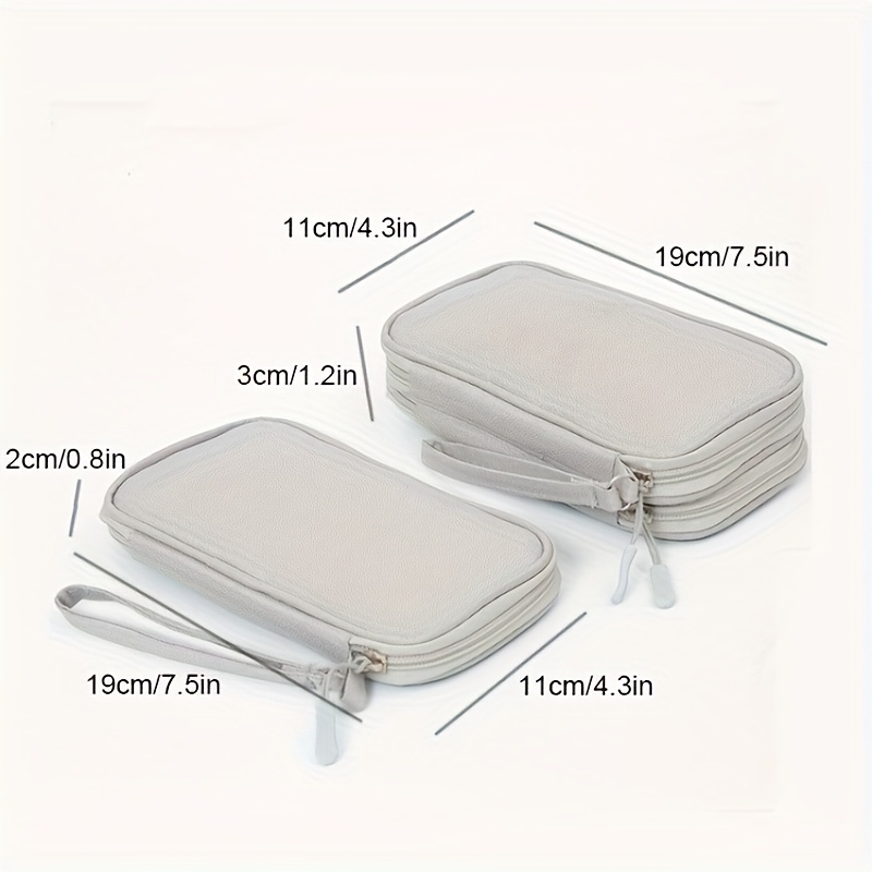 Travel Cable Organizer - Large Capacity Electronics Storage Box
