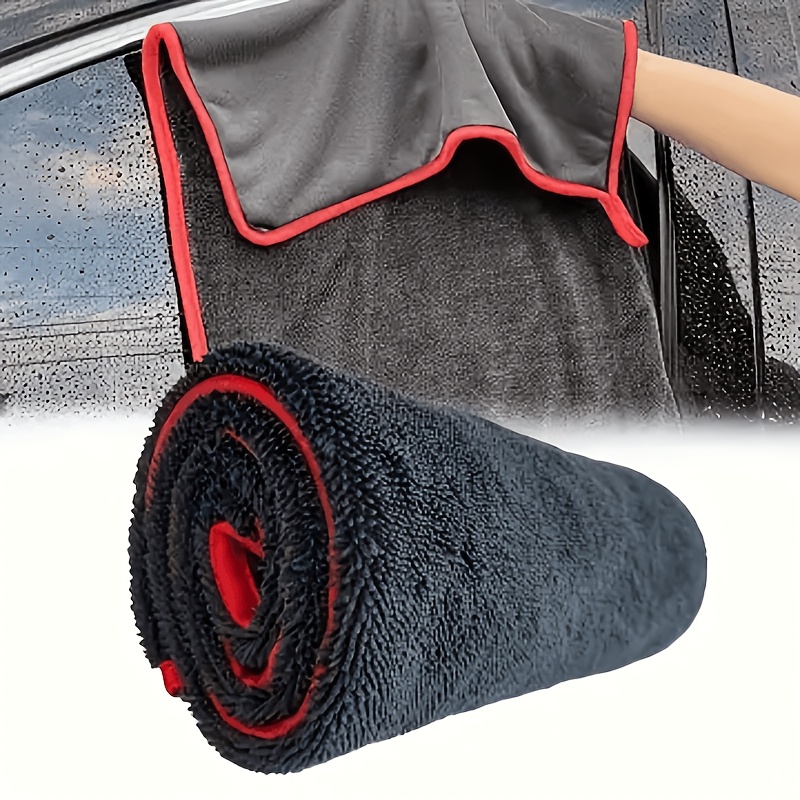E-shop XXL Extra Großes Ultrafeines Faser Auto Handtuch, Schnelltrocknendes Handtuch, Wasserfreies Schnelltrocknendes Handtuch, Autoreinigungsset,
