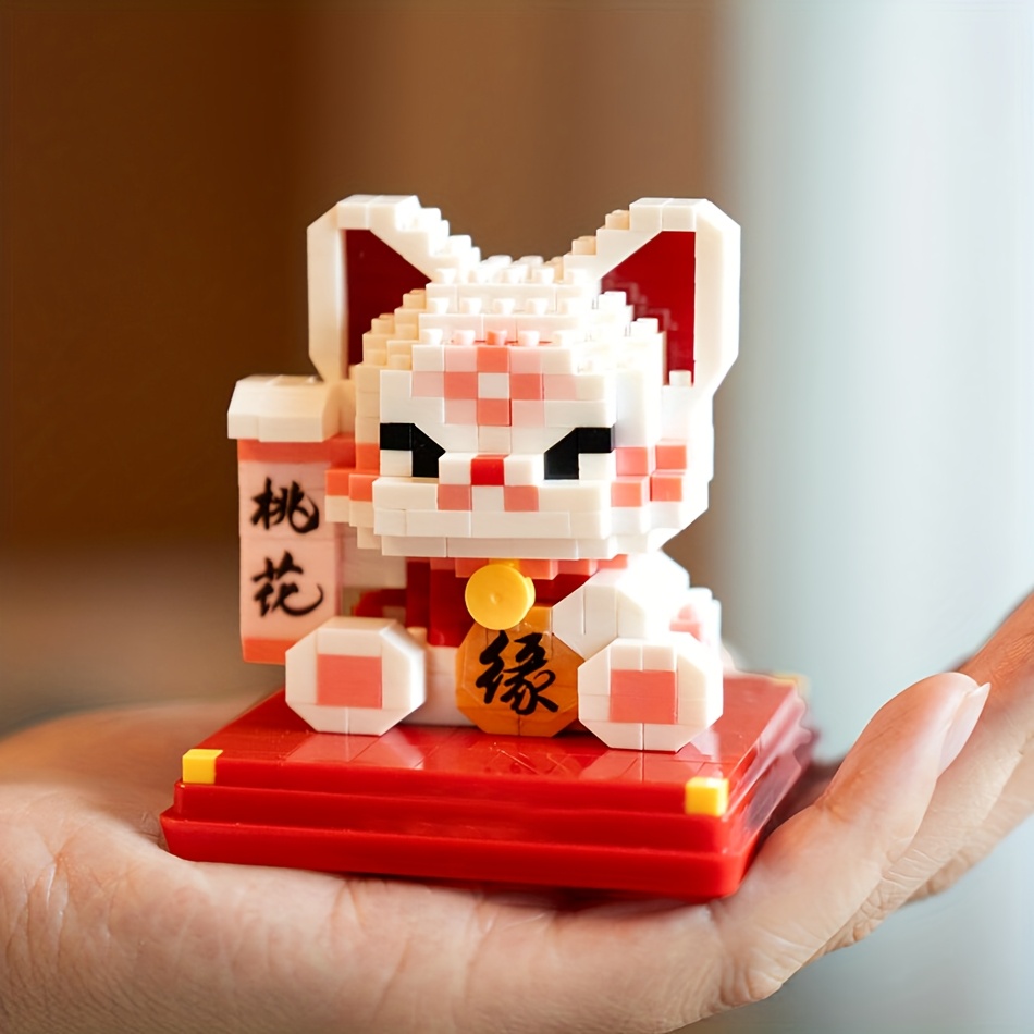 Image of 2025 Gifts For The Chinese New Year Featuring Of Decorative Ornaments Made From Micro-particle Building Blocks