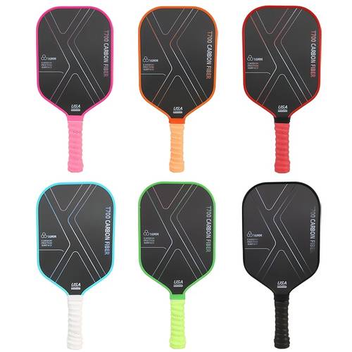a carbon fiber pickleball paddle made from 16mm matte carbon fiber enhances ball control and precision featuring a thicker and design for a more comfortable grip making it an for professional competitions