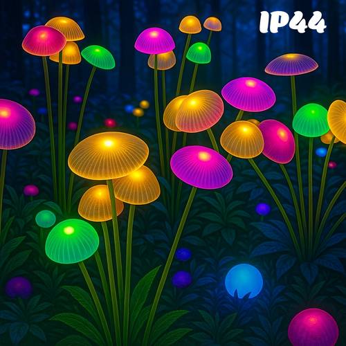 10 8 6 led solar garden lights led swing solar courtyard lights firefly shaped outdoor decorative lights 8 mode courtyard decorative lights suitable for garden walkways holidays festivals