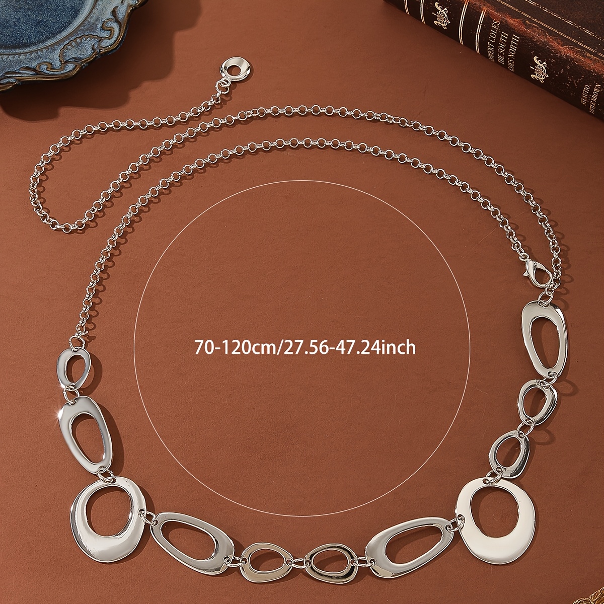 A Stylish And Adjustable Belt With An Irregular Circular , Casual Wear, Party Outfits, And As A Holiday Gift