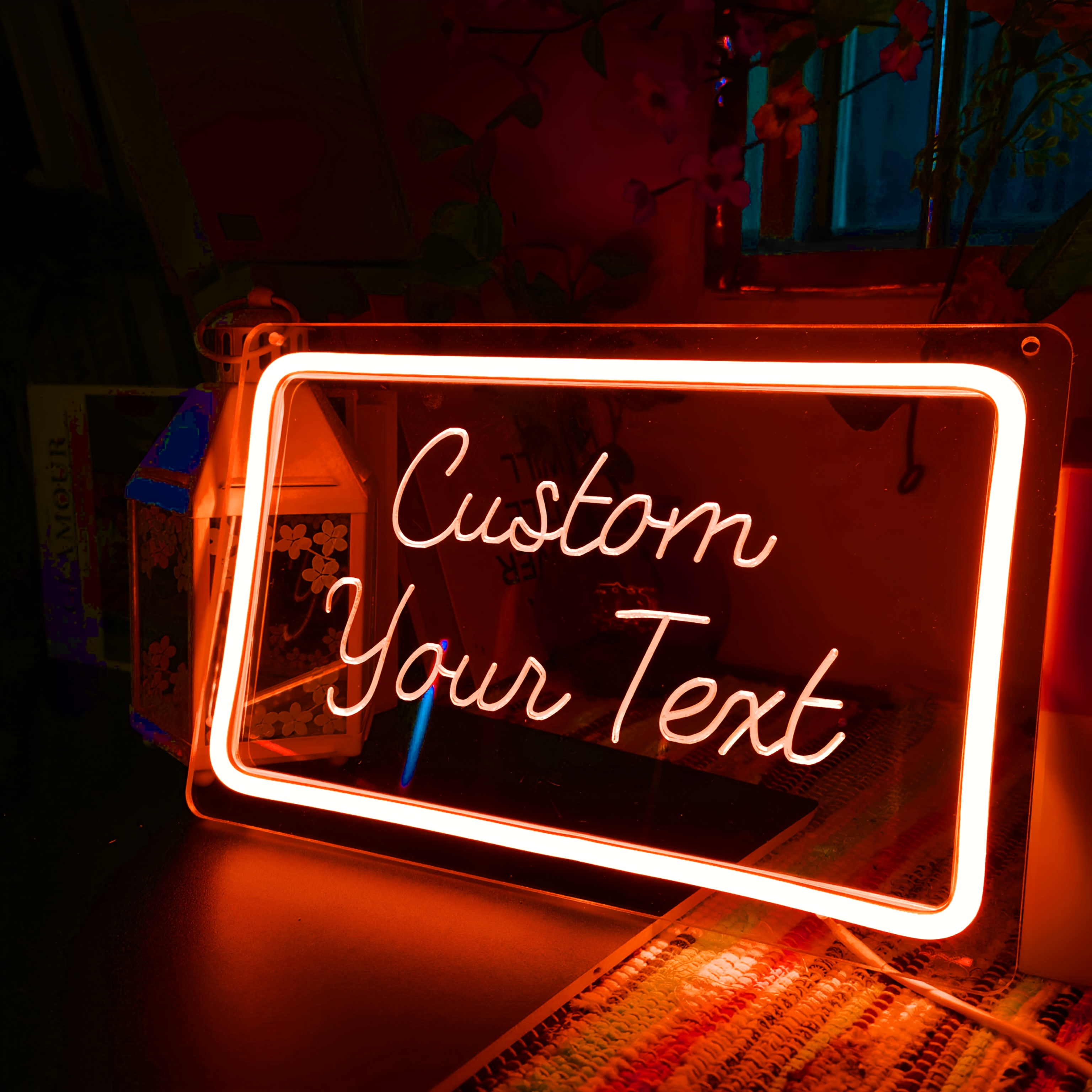 2D Flat, Custom USB Powered Neon Sign for Wall Decor Personalized Art Carving LED Neon Light Customizable Wedding Birthday Party   Room Aesthetic Room Decor for Valentines Day Graduate Collectible Figurines Gift, Party Decoration,  , Modern Wall Art, Durable LED,   Neon, Decorative Figurine, Customizable Sign,  , Interior Designers