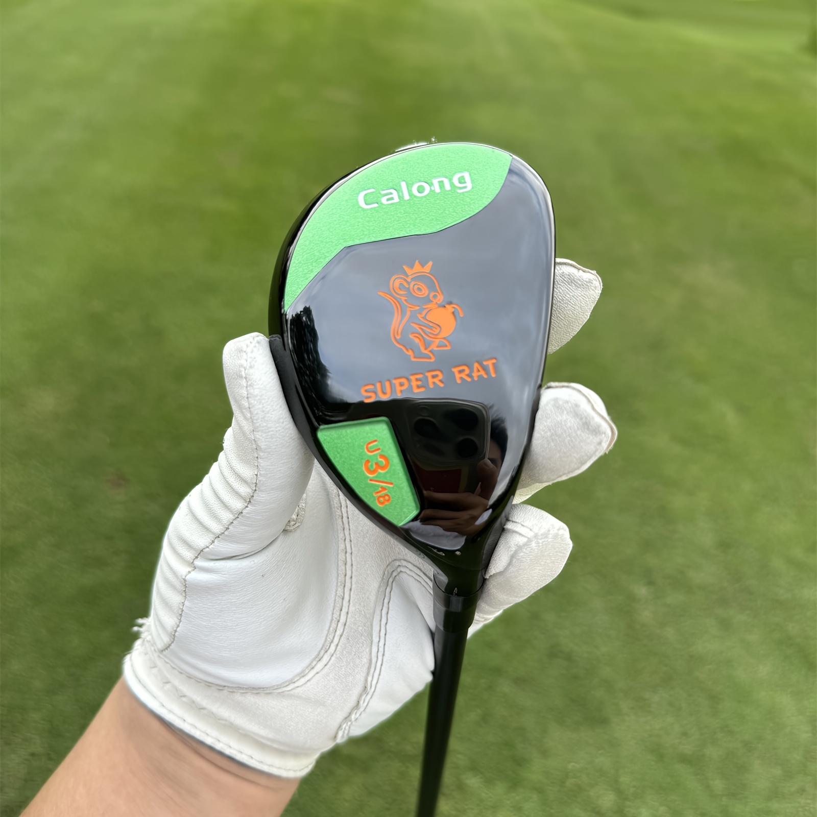 Super Rat Golf 18 22 26 30 Degree With Graphite Shaft 65g Sr Flex Rescue Rh Golf Clubs Headcover