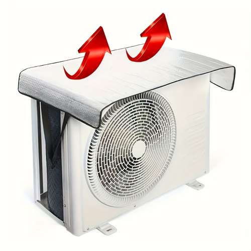 Heavy Duty NSI Central AC Outdoor Unit Cover – Waterproof, Dustproof, Adjustable – Fits Most Brands