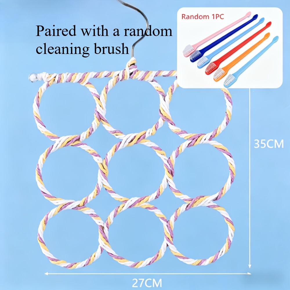 TEMU Tjy Perfect For Parakeets, Roosteratiels, Roosteratoos, Hamsters, Rats, And - Climbing Rope Nets And Ladders, With 1pc Random Colored Pet