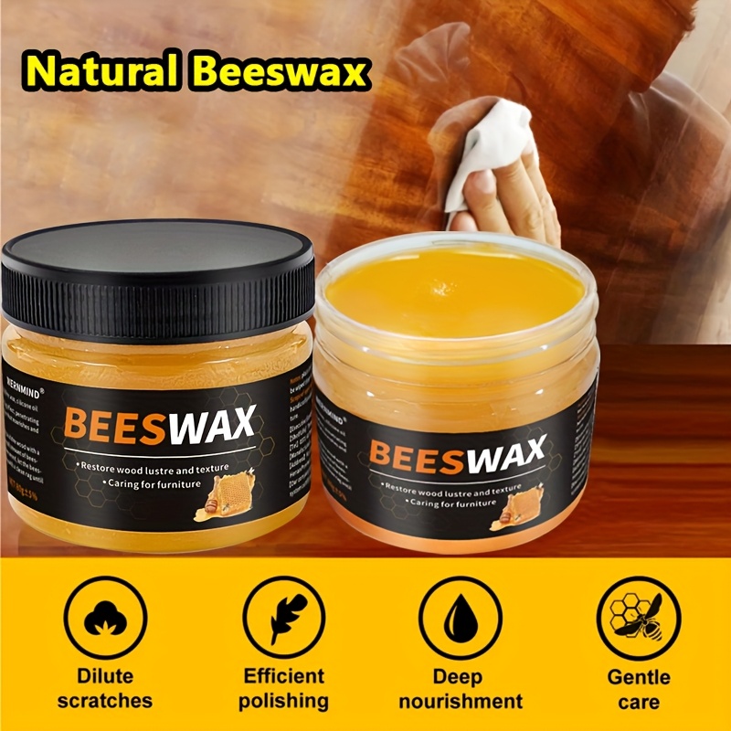 natural beeswax leather furniture care agent waterproof polishing protective restores and protects wooden   premium beeswax   wax for wooden floors   maintenance brightens and protects  