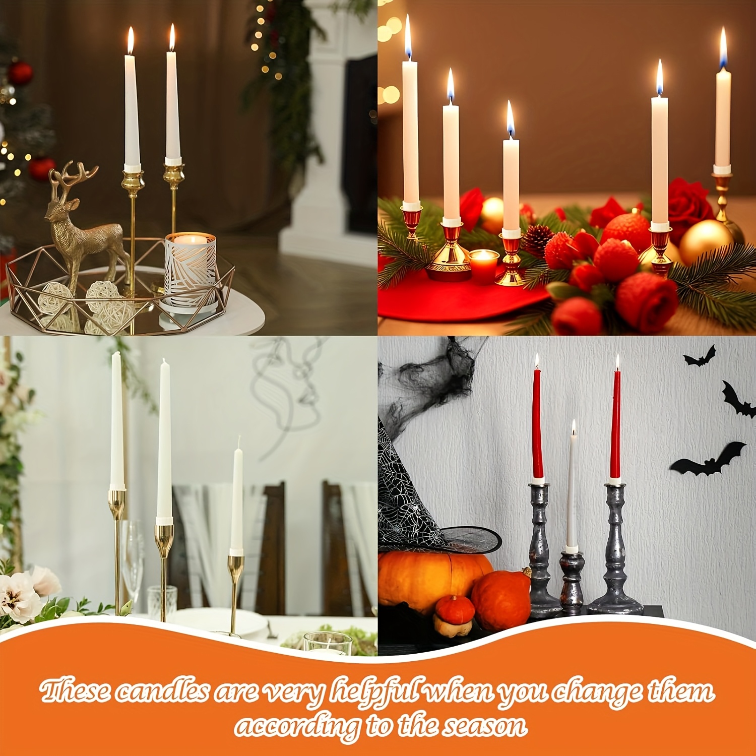 Candle Base Ring Silicone Holder for Stabilizing Candles