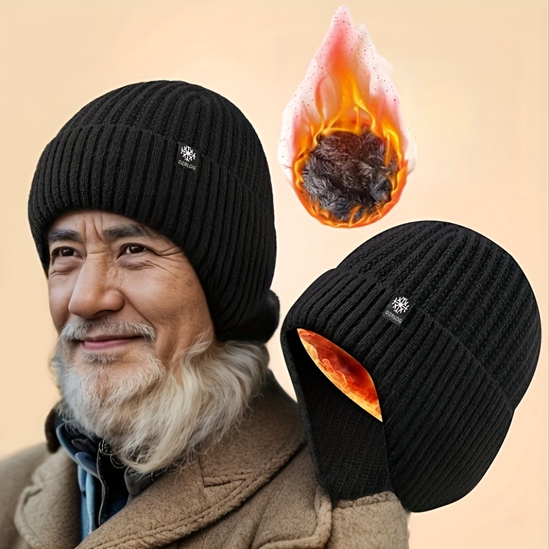 

For Men - Fleece-lined, Ear , & Hat