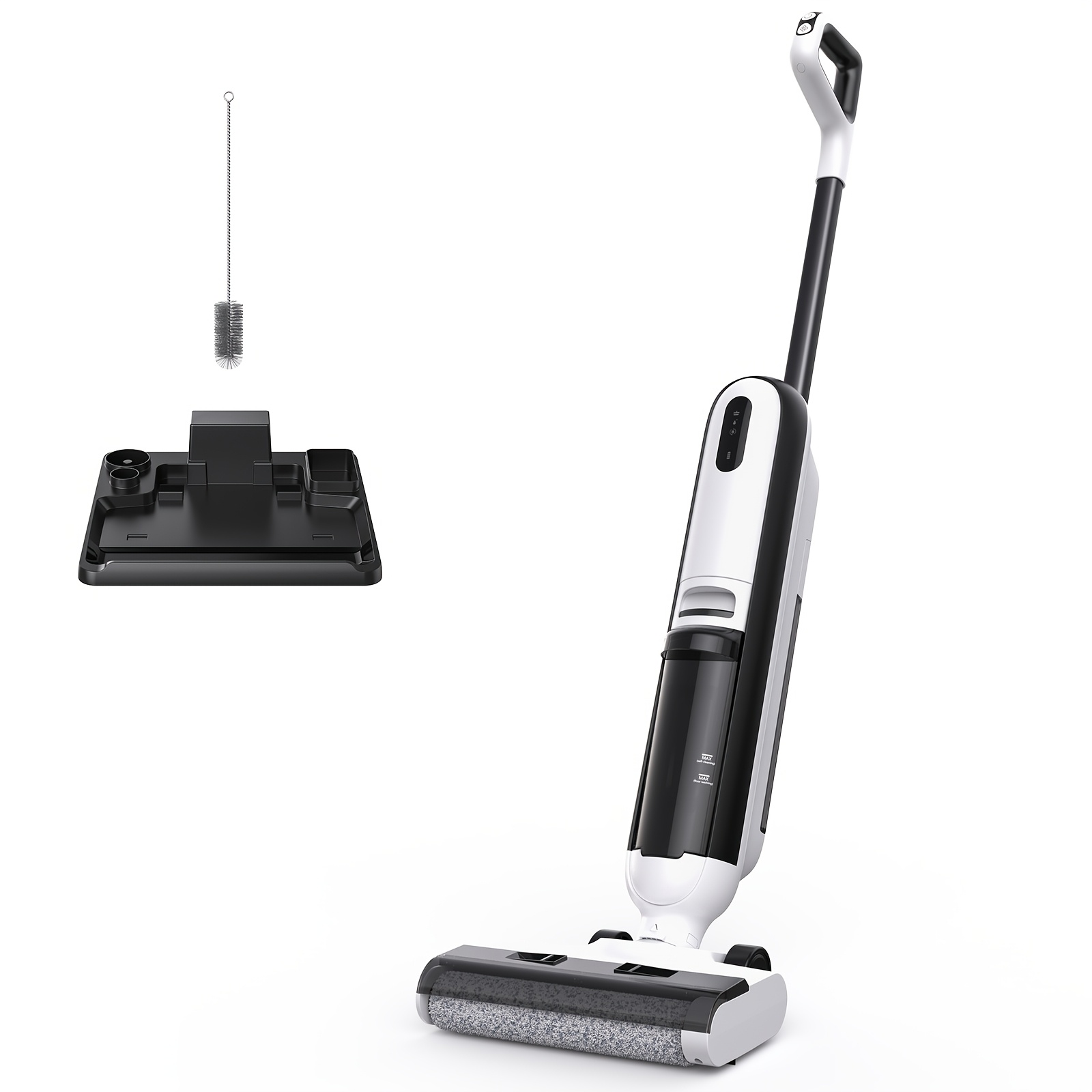 Lubluelu 22kpa Cordless Wet Dry Vacuum Cleaner And Mop, Self-cleaning, 33 Minutes , Cleaning, Anti- System, High Capacity Water Tanks, -one Floor Cleaner For Hard Floors, Pet Homes