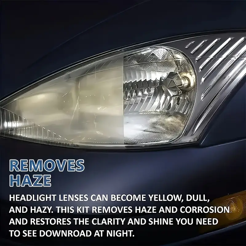 2pcs car headlight repair liquid car headlight oxidation yellowing scratch enhancement crystal plating coating renovation agent details 5