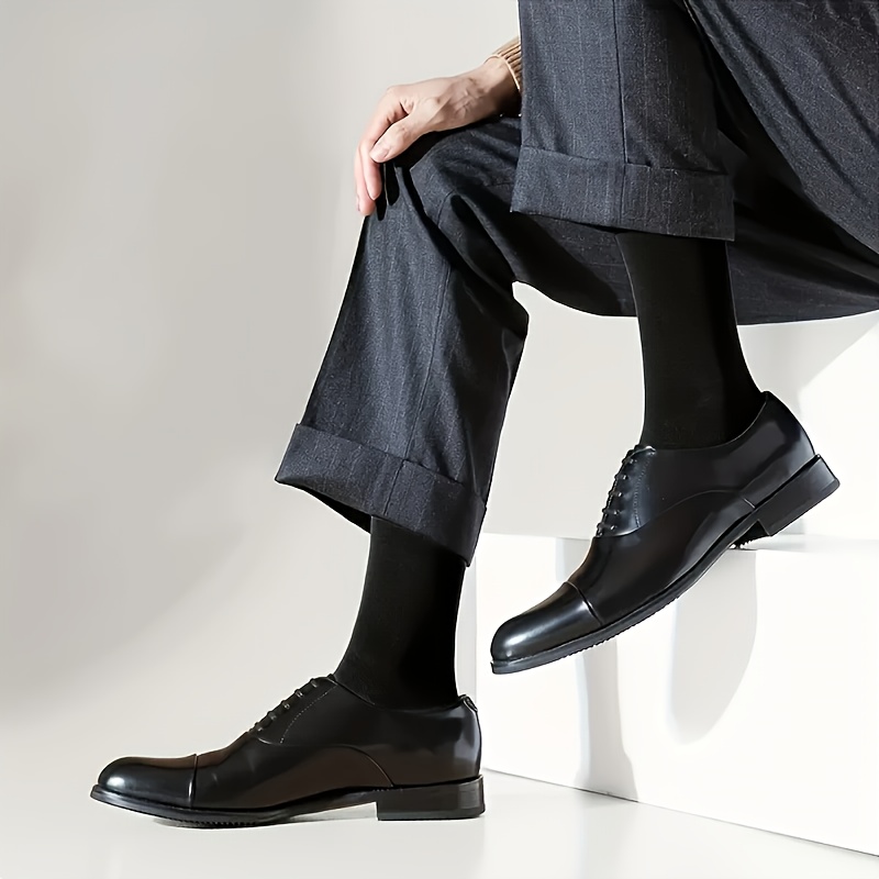 20 pair polyester fiber mens 9 12 business socks - Temu Bahrain