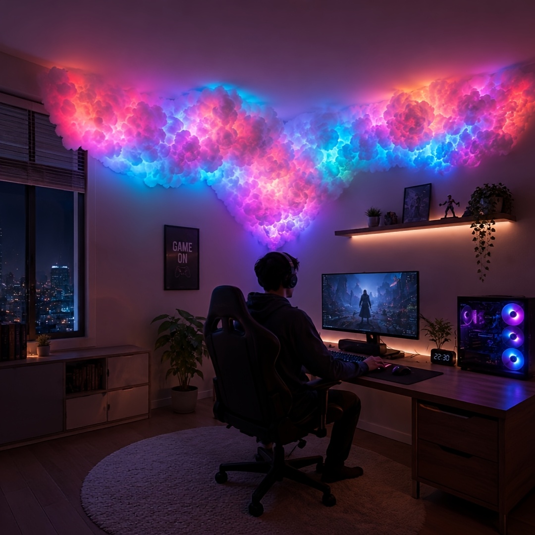 Thundercloud LED Light Kit with Music Sync RGB Color Changing