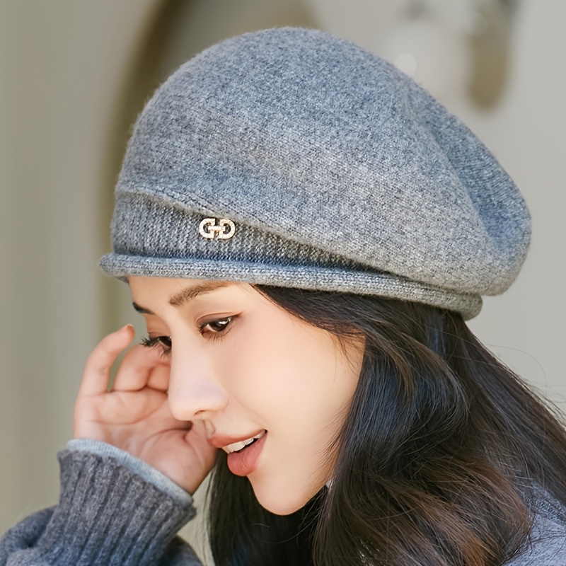 Image of 1pc Soft And Comfortable Hat, Suitable For Daily Wear, Women's Fashion Versatile Cap, Soft And Comfortable Casual Hat