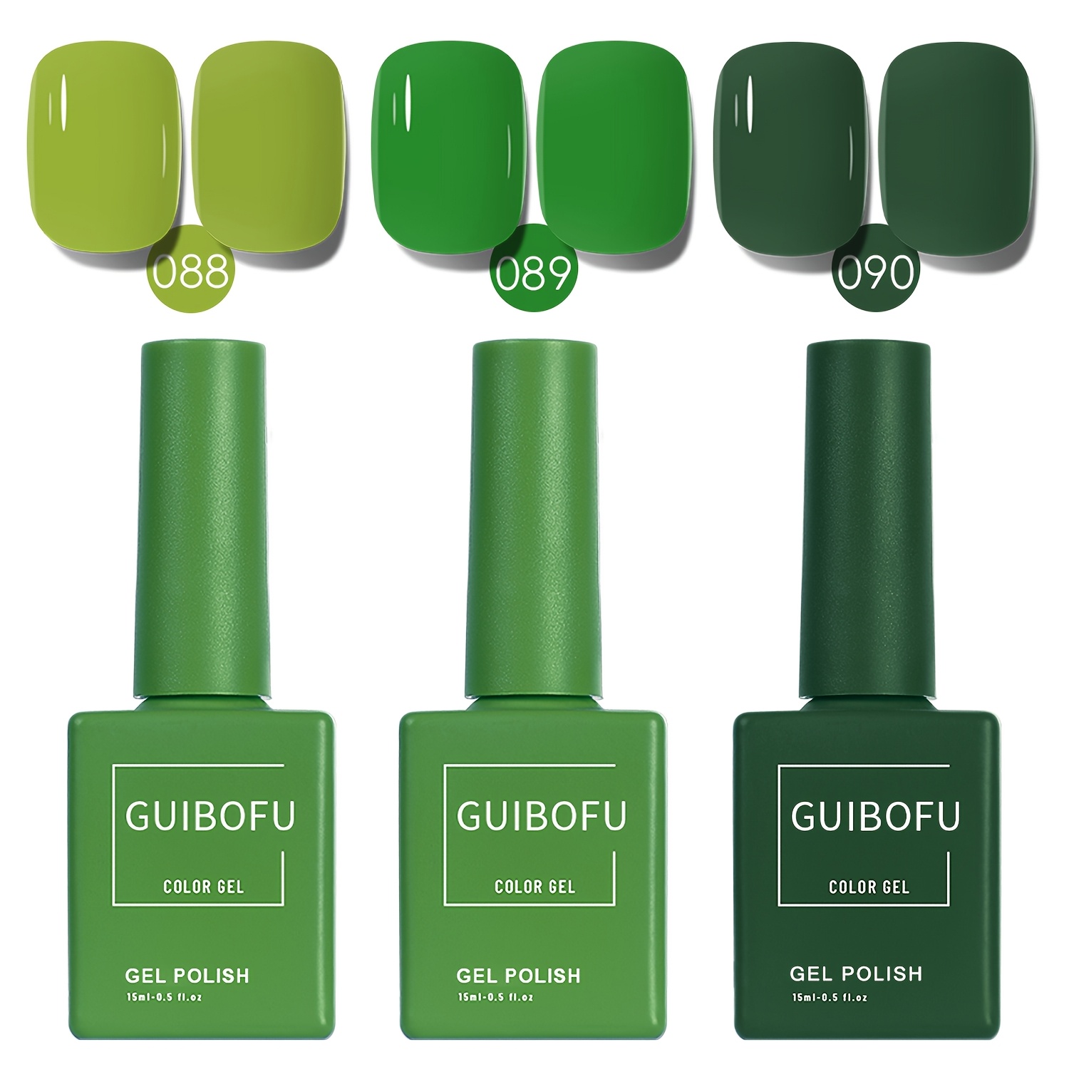 gel set 3pcs 15ml gel nail polish set 120 - Temu Poland