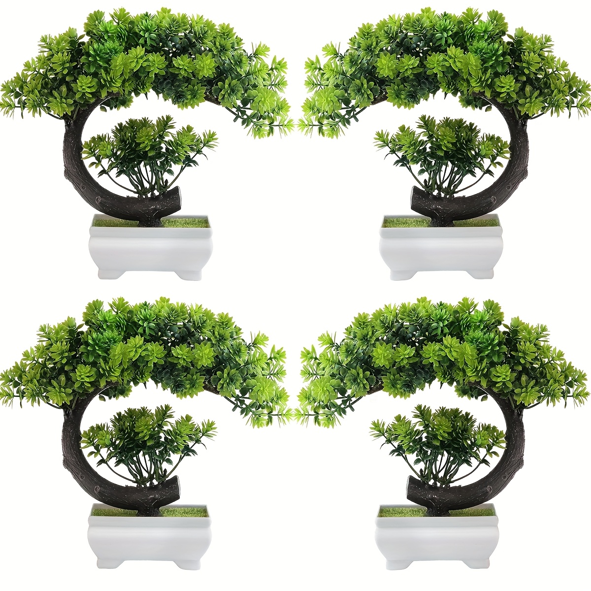 1 stuk kunstgroen voor lotusbonsai