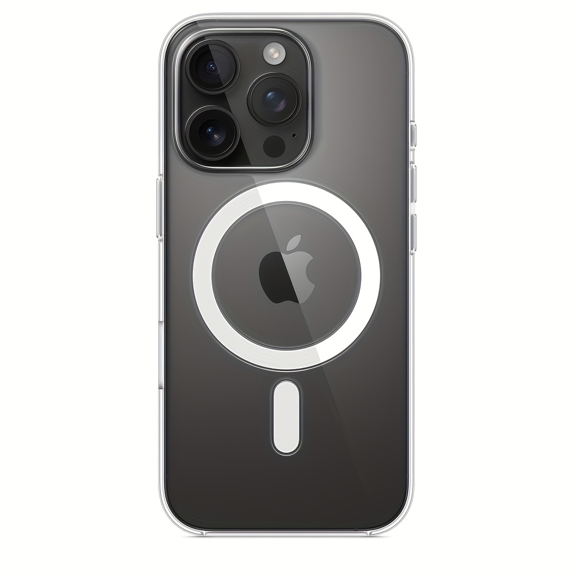 Transparent For Magnetic Wireless Charging Case For Iphone 17 Air 16 15 14 13 12 11 Pro Max 17 Plus