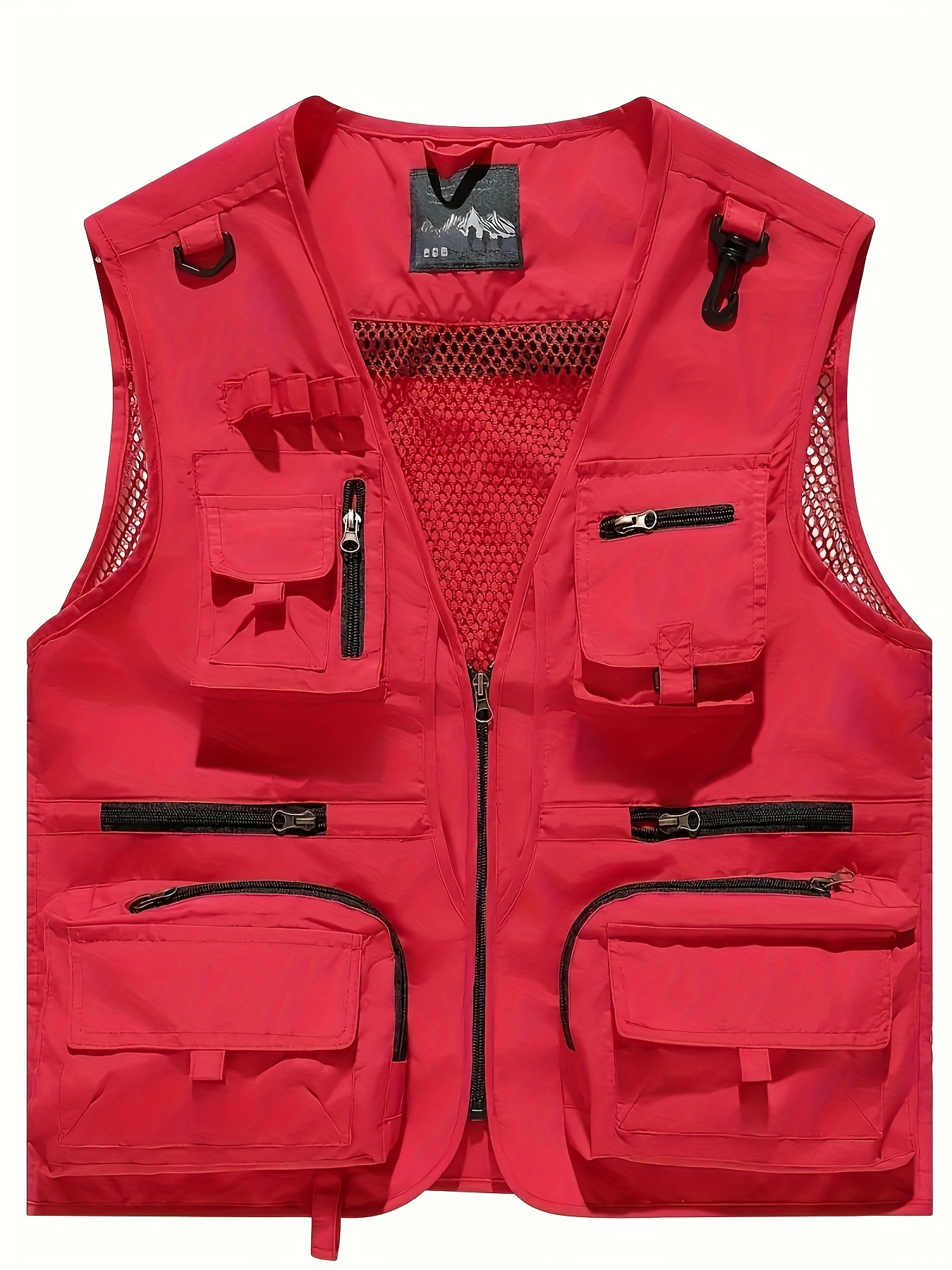 Gilet Multitasche Uomo Smanicato Myday Pesca Lavoro Trekking Col. Grigio Tg. M - Foto 10