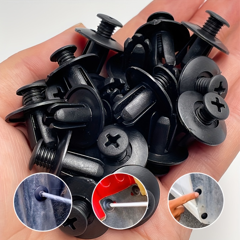 

100pcs Universal Car Clips - Plastic Automotive Interior & Trunk Retainer Clips, , Use