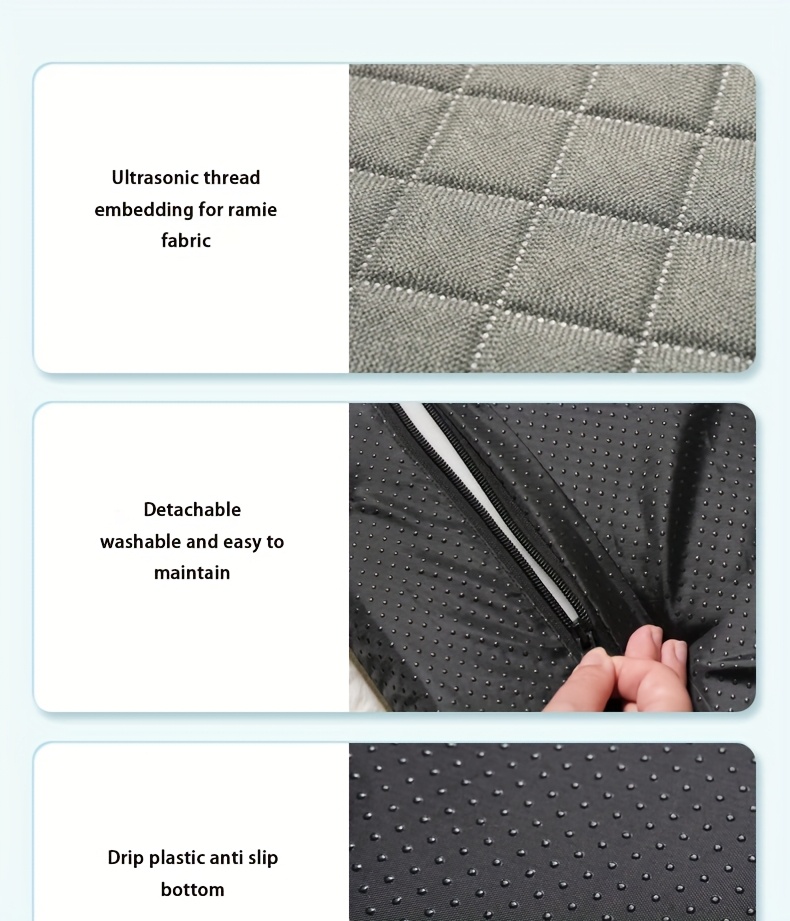   high quality egg sponge filled dog mat cat   removable and washable scratch resistant and bite resistant   non slip suitable for indoor and outdoor use for cats and dogs ideal comfortable sleeping and play area for pets Product details 10