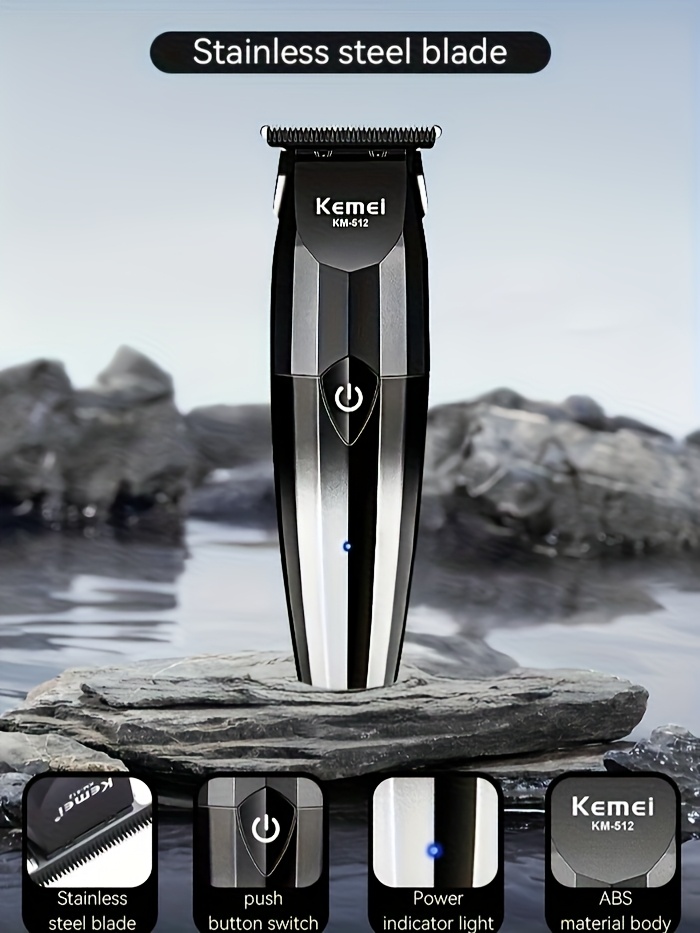   german quiet hair clipper for home use usb rechargeable electric   with long   light beige toning and hair straightening device Product details 1