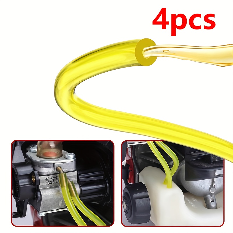 Image of 4 Sizes/120cm Petrol Fuel Gas Line Pipe Hose Tubing For String Trimmer Chainsaw Blower Lawn Mower And Other Power Tools 2 Cycle Small Engine For
