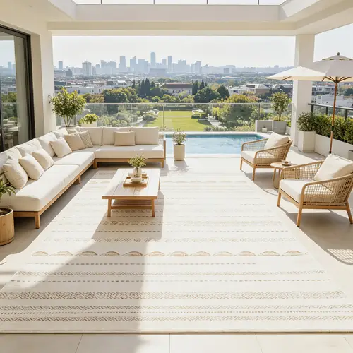 Beach Rug Shell Shape large outdoor rugs sold on Temu United States