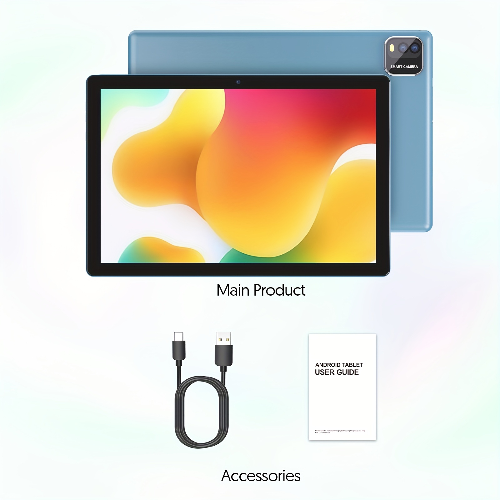 New , 10 Inch High-definition Screen, 64gb Rom, 3gb , Supports Wifi, 1280 * 800ips, 2.0mp+8.0mp, With A Keyboard Set (three Options ), A Gift For , Halloween, Christmas. Multiple Combinations