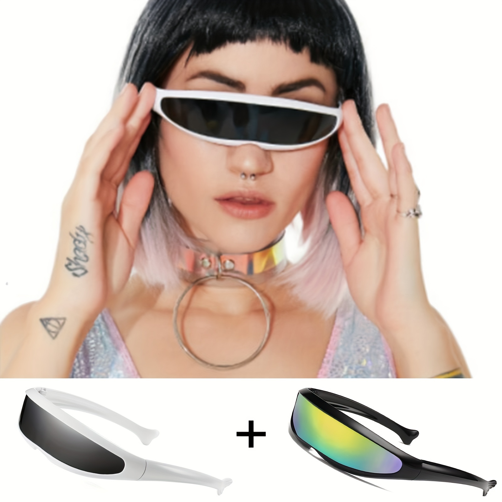 Creative Funny Glasses Sunglasses Personality Shades Party - Temu