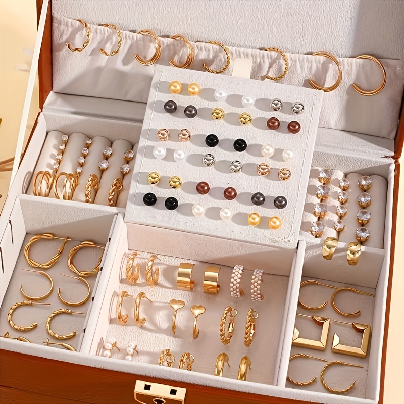 

108 Metal Twisted Jewelry Set Women's And Attend A Dating ()