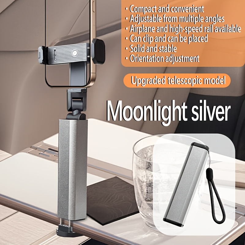 TEMU Gift! A Phone Holder, Suitable For Handheld Photography, On Planes, Trains, And Regular Trains