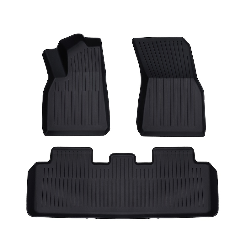 TEMU For For Fit Tpe Floor Mats - Waterproof, Anti-slip, Single Layer Protection For Left-hand Drive